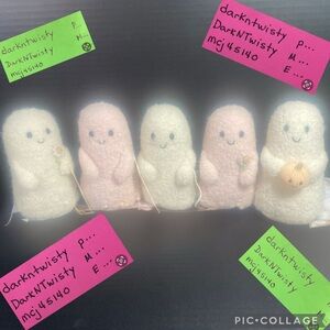 *UPDATE* BNWT CUDDLE & KIND BOUCLE 5 PIECE FULL SET GHOSTS BLUSH AND CREAM OBO